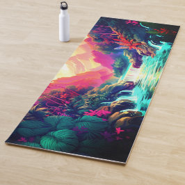 Esterilla De Yoga Impresión hawaiana