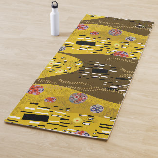 Esterilla De Yoga Inspiración del Klimt en el patrón oro Art Nouveau