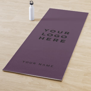 Esterilla De Yoga Instagram promocional de la empresa con el logotip