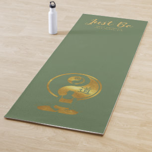 Esterilla De Yoga Instructor de YOGA personalizado, solo sé VERDE SA
