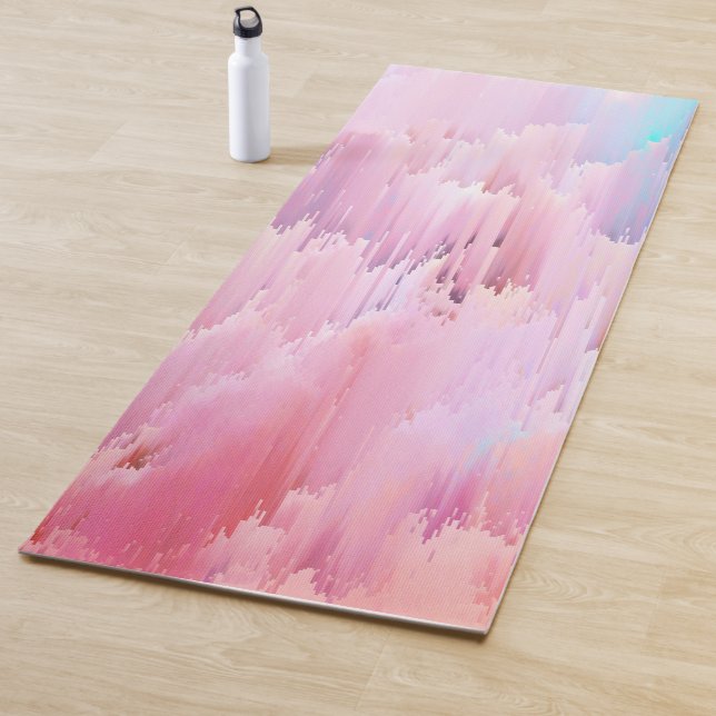 Esterilla De Yoga Interferencias en colores pastel (In situ)