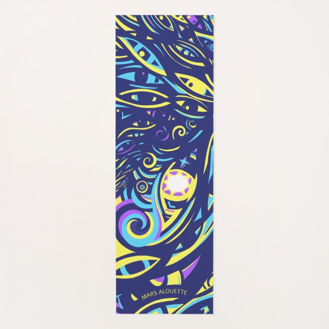 Esterilla De Yoga Into the Vortex (Anverso)
