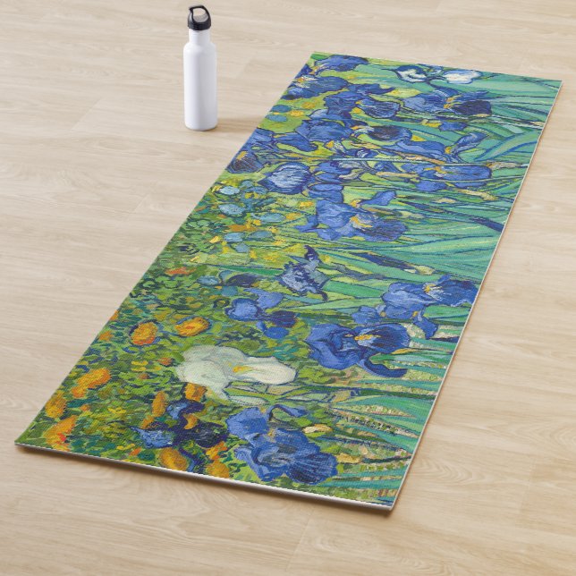 Esterilla De Yoga Irises de Van Gogh. (In situ)