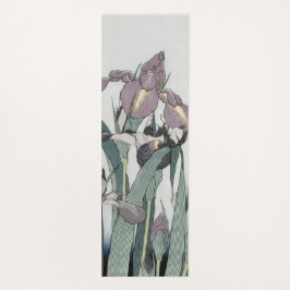 Esterilla De Yoga irises & Grasshopper, Katsushika Hokusai