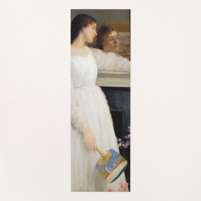 Esterilla De Yoga James Whistler - Sinfonía en blanco No. 2 (Anverso)