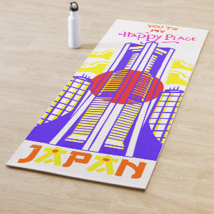 Esterilla De Yoga Japón, eres mi lugar feliz