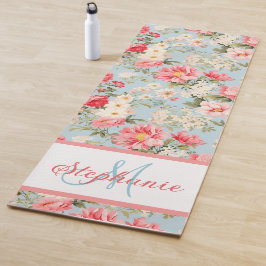 Esterilla De Yoga Jardín de flores del campo inglés