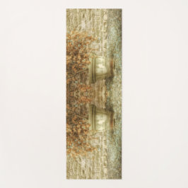 Esterilla De Yoga Jardín de otoño rústico