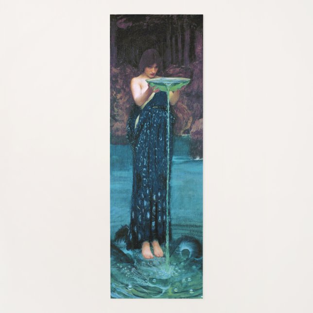Esterilla De Yoga Jealous Circe, John William Waterhouse (Anverso)