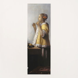 Esterilla De Yoga Johannes Vermeer - Joven con collar de perla