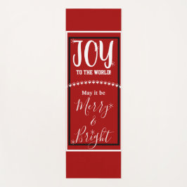 Esterilla De Yoga Joy Peace Red