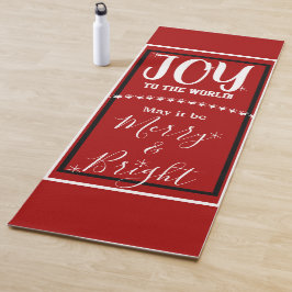 Esterilla De Yoga Joy Peace Red