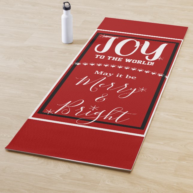 Esterilla De Yoga Joy Peace Red (In situ)
