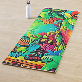 Esterilla De Yoga Jungla arcoiris: Vivo sueño