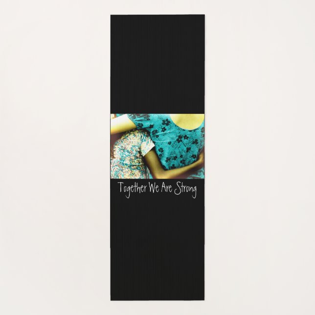 Esterilla De Yoga Juntos Somos Fuertes (Reverso)