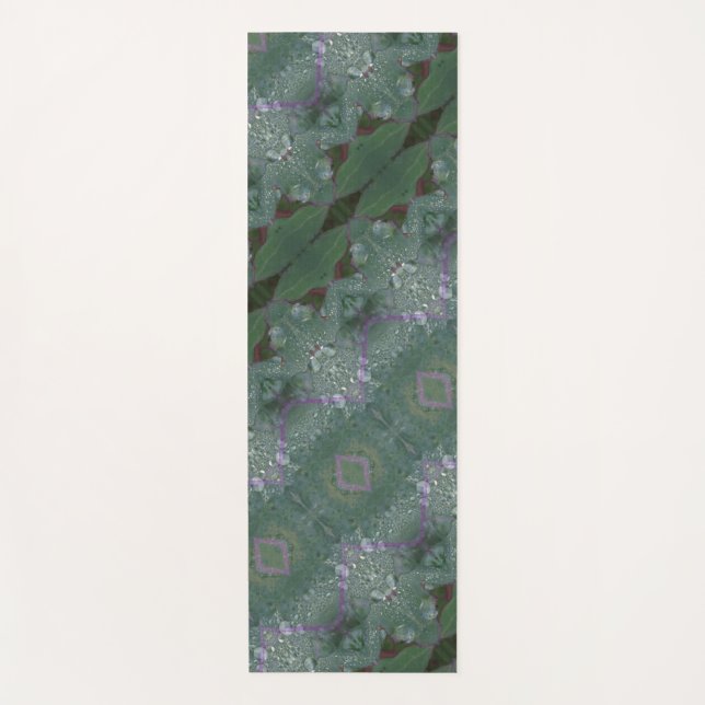 Esterilla De Yoga Kale Ikat 8 Angled (Anverso)