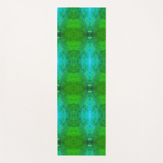 Esterilla De Yoga Kale Ikat x GL (Anverso)