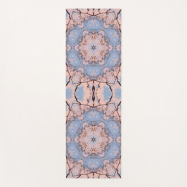 Esterilla De Yoga Kaleidoscope azul y rosa helado