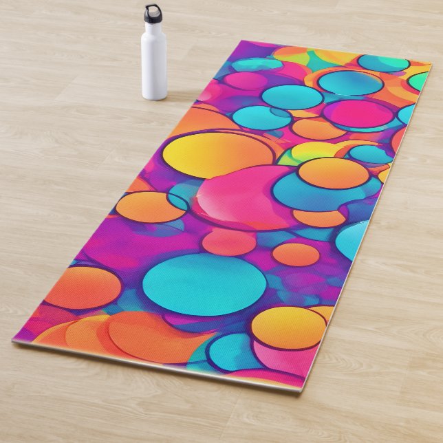 Esterilla De Yoga Kaleidoscopio de sueños circulares (In situ)