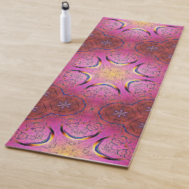 Esterilla De Yoga Kaleidoscopio del corazón radiante