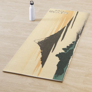 Esterilla De Yoga Katsushika Hokusai Dawn en la provincia de Kai Yog
