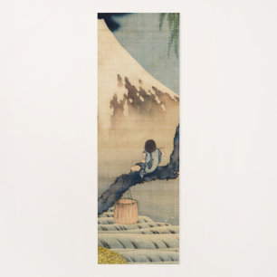 Esterilla De Yoga Katsushika Hokusai - Muchacho viendo el Monte Fuji