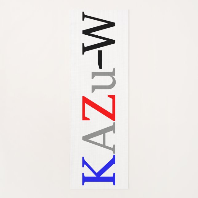 Esterilla De Yoga KAZu-W (Anverso)