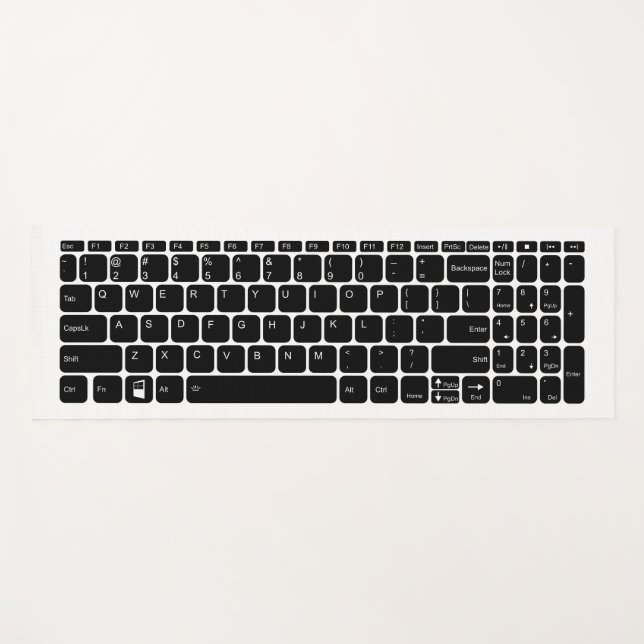 Esterilla De Yoga Keyboard (Anverso (horizontal))