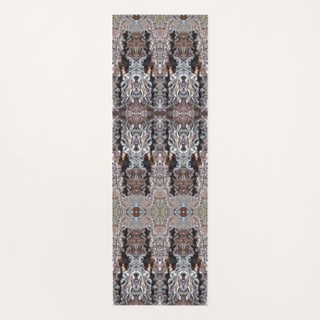 Esterilla De Yoga Knotty Cement Ikat (Anverso)