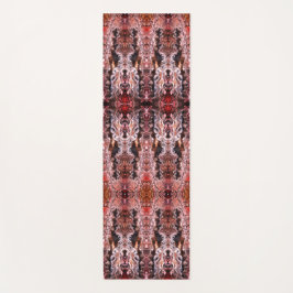 Esterilla De Yoga Knotty Cement Ikat Sangria