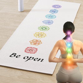 Esterilla De Yoga Kundalini Yoga Chakras Be Open