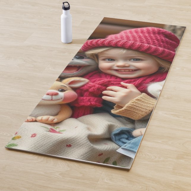 Esterilla De Yoga Kuschelfreunde im Herbstzauber (In situ)