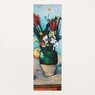 Esterilla De Yoga La base de los tulipanes, Paul Cezanne
