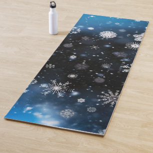 Esterilla De Yoga La Navidad de SlipperyJoe invernal mágica pacífica
