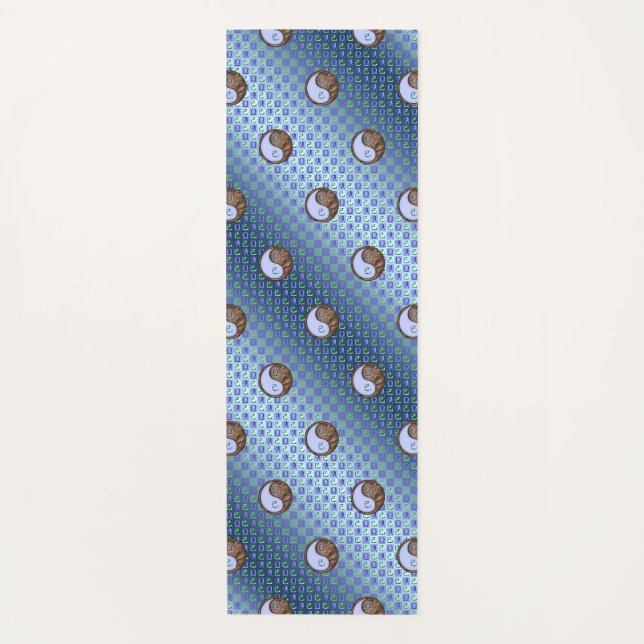 Esterilla De Yoga La serpiente Libra y la Tierra (Anverso)