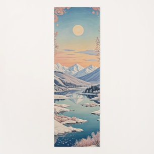 Esterilla De Yoga La tranquilidad del invierno