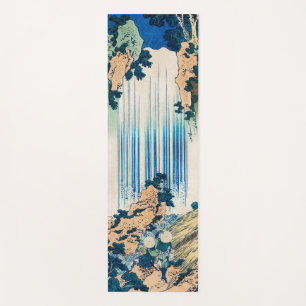 Esterilla De Yoga La vieja cascada yoro japonesa de madera mino