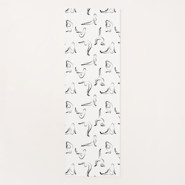 Esterilla De Yoga la yoga plantea el modelo (Anverso)