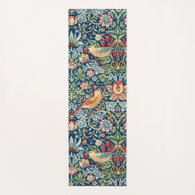 Esterilla De Yoga Ladrón de fresa, William Morris (Anverso)