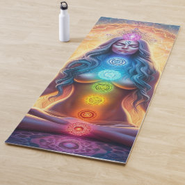 Esterilla De Yoga Lady Zen con Chakra