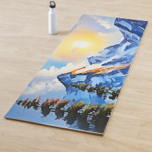 Lago de montaña: Vista panorámica