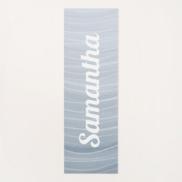 Esterilla De Yoga Lake Ripple Lines Meditative Flow