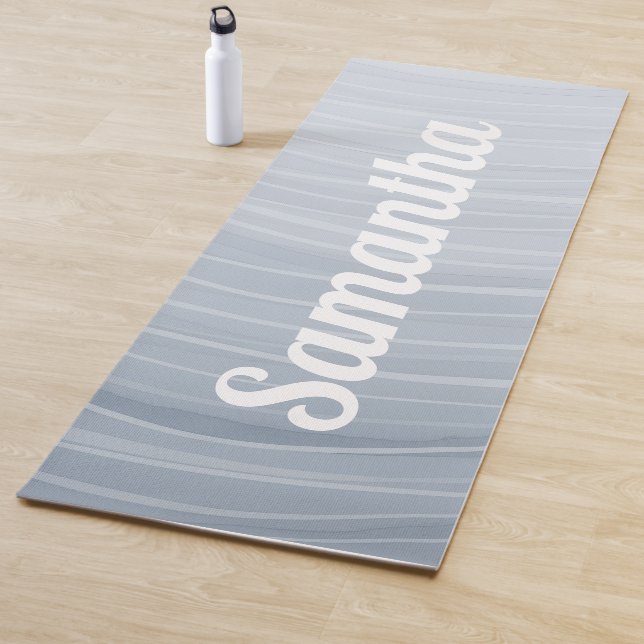 Esterilla De Yoga Lake Ripple Lines Meditative Flow (In situ)