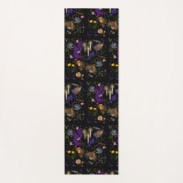 Esterilla De Yoga Las brujas producen el patrón de té y Cottagecore