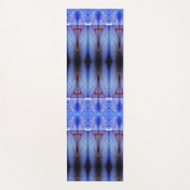 Esterilla De Yoga Lavender Art Deco Recoleta Ikat (Anverso)