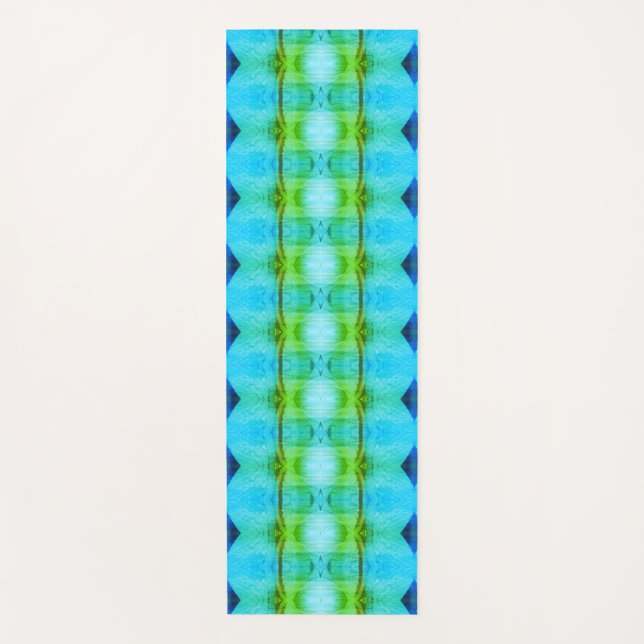 Esterilla De Yoga Lavender Crocus x GL Ikat 5 (Anverso)