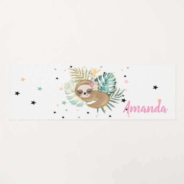 Esterilla De Yoga Lema para dormir, estrellas, princesa (Anverso (horizontal))