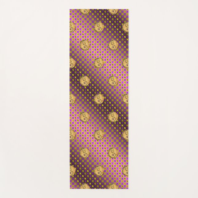 Esterilla De Yoga Leo & Fire Boar (Anverso)