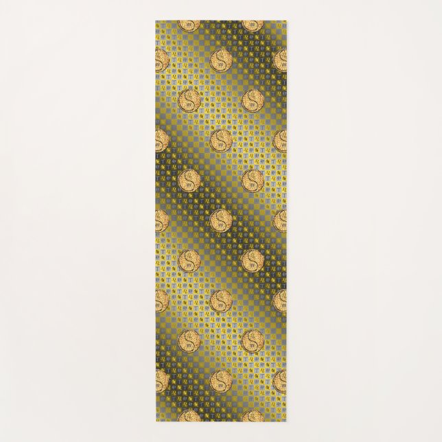 Esterilla De Yoga Leo & Fire Rabbit (Anverso)