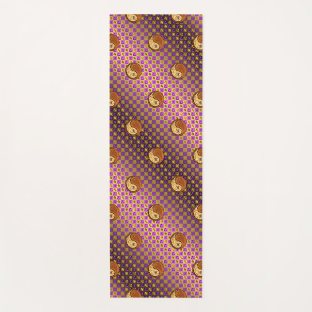 Esterilla De Yoga Leo & Wood Boar (Anverso)